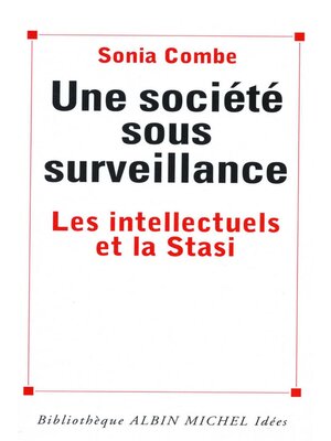 cover image of Une société sous surveillance